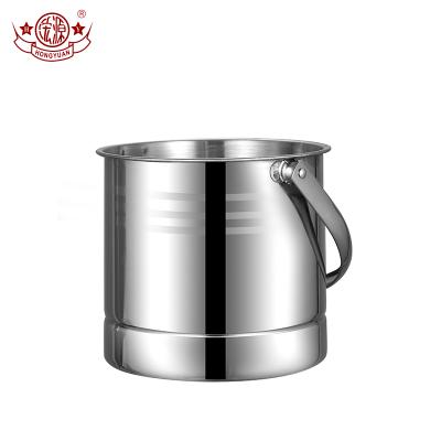 China New Design Champagne Bar Bucket Tool Wine Viable Champagne Beer Cooler Metal Ice Bucket for sale