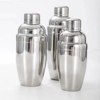 China Multifunctional Professional Barware Tools Stainless Steel Whiskey Cocktail Shaker Bar Accessories Jigger Cocktail Shaker for sale