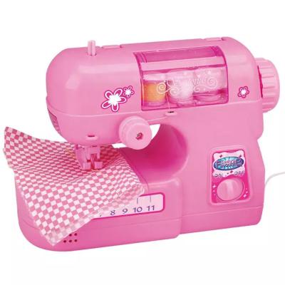 China Children's Play House Set Electric Sewing Machine Toy , With Light And Appliances Music Girl Small Pretend Toys 87X36X77cm for sale