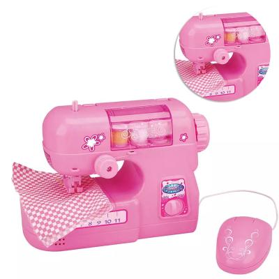 China Amazon Hot Sale Kids Diy Role Play Mini Pretend Play Toy Plastic Sewing Machine Toy 87X36X77cm for sale