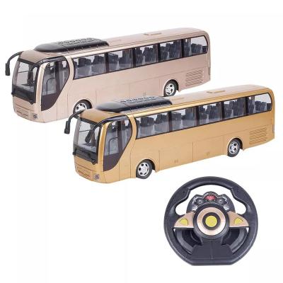 China As Shown Radio Control Car Toys Single Layer School Bus Toys 4 Channel Rc Bus Toy For Kids for sale