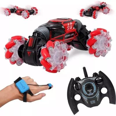 China As Shown Amazon 2.4g Dual Side Drift Remote Control Twisting Stunt Car 4wd Radio Control Toys Watch Hand Gesture Rc Car for sale