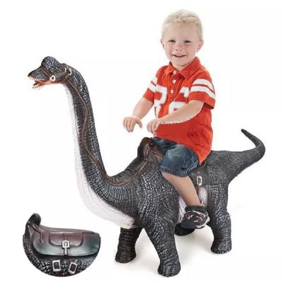 China Ride On Toy Kids Soft Rubber Toy Car Dinosaur Animal Ride On Electric Toys for sale