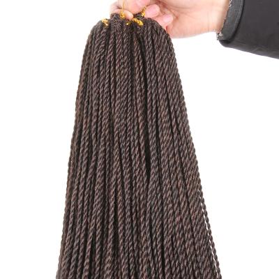 China UnionBeauty Marley Hair Extension Cheap Crochet Hair Heat Resistant Synthetic Hair Extension Box Braids Ombre Curly Passion Senegalese Twist for sale