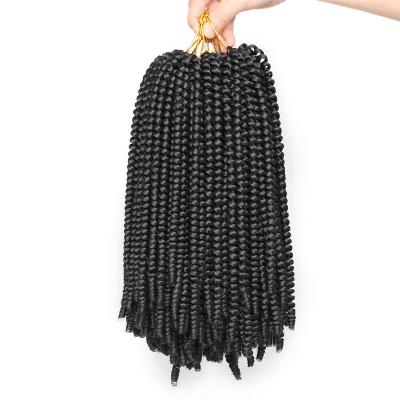 China UnionBeauty Wholesale Non Rough 8 Inch Ombre Spring Twist High Quality Hair for sale