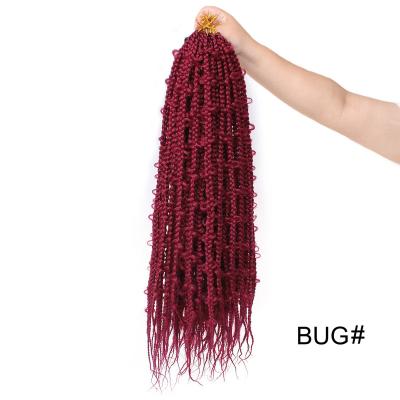 China Direct Wholesale UnionBeauty Good Quality Crochet Locs Hair Extensions Jungle Box Braid Jungle Braid No Box Knots for sale