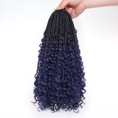 China Other UnionBeauty Hot Quality Cheap Price Crochet Braids Hair Ombre Boho Box Braids for sale