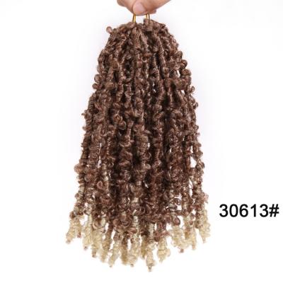 China Unionbeauty Pre-looped 12 20 24 30 inches long Soft Faux Locs Bob Crochet Hair Length Butterfly for sale