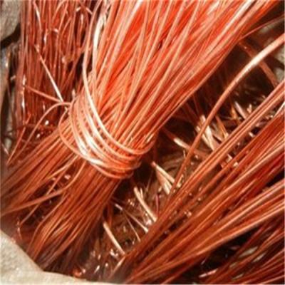 China 99.995% Pure Copper Copper Wire Scrap 99.99% For Sale Grade 