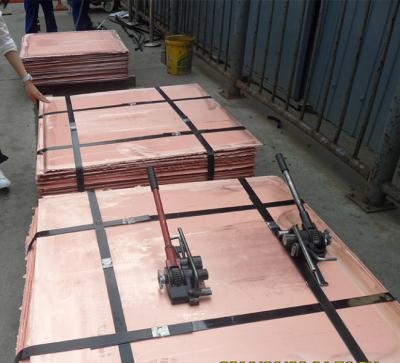 China Factory electrolytic copper cathodes with high pure / below market price of cathode copper foil for sale