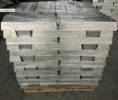 China Used to make magnesium alloy pure magnesium ingot high purity magnesium ingot magnesium ingot with best price for sale