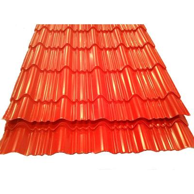 China building & PPGI Industrial High Quality Iron Galvanized Color Coated Corrugated Roofing Sheet for sale