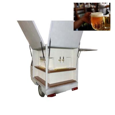 China Electric Winery Hanyi Piaggio Ape Tuk Tuk Beer Cart Wine Cart For Sale for sale