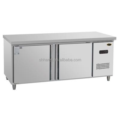 China Energy Efficiency China Made Kitchen Equipment Desktop Refrigerator Commercial Stainless Steel Refrigerator for sale