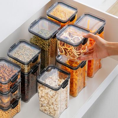 China Storage in Deluxe Morden Kitchen Accessories Containers Keep your kitchen fresh with this Airtight POP Canister Set of Goods Handles for sale