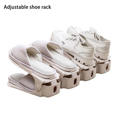 China Storage Expandable Rack Household Paste Bathroom Slippers Waterproof Suction Shelf Hanging Wall Mount Metal Door Telescopic Shoe Rack for sale