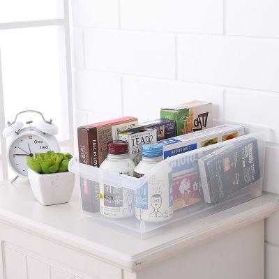 China Good Price Viable Kitchen Rectangular Plastic Refrigerator Storage Box for sale