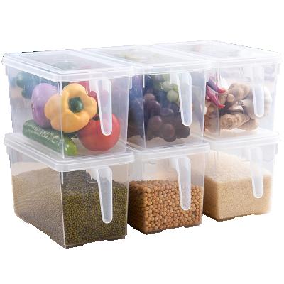 China 2019 High Quality Sustainable Kitchen Plastic Drawer Storage Box With Handle for sale