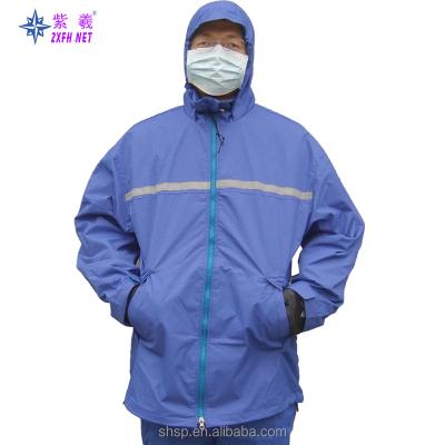 China Factory Wholesale Food Industry Coveralls Breathable Customize Down Feather Cotton Jacket /Suit For Cold Storage Room for sale