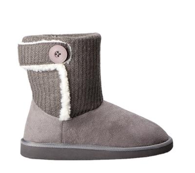 China New Warm Thick Waterproof Sheepskin Genuine Snow Boots Winter Snow Boots Luxury Women for sale