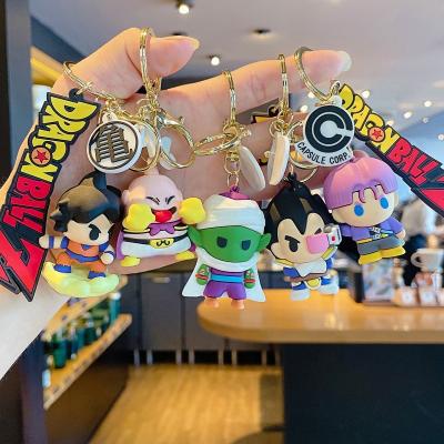 China Anime Anime keychain custom made rubber keychains anime keyring for kids for sale