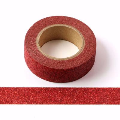 China 15mm*5m Custom Waterproof Sparkle Washi Tape Wholesale Washi Tape for sale