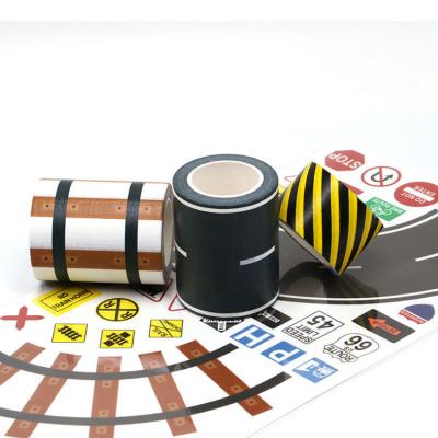 China Waterproof toys washi tape road washi tape masking diy washi tape wall designs for sale