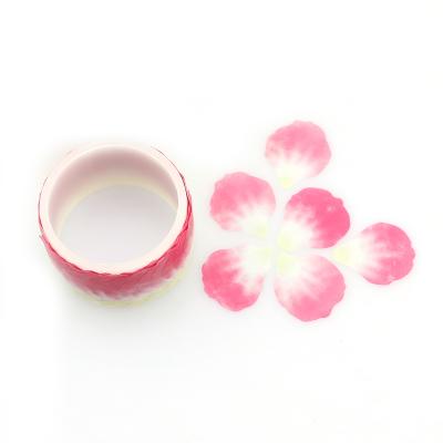 China New Design Flower Gift Decoration Washi Masking Tape Waterproof for sale