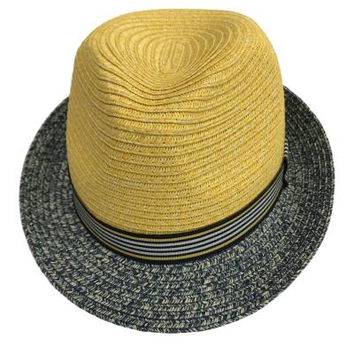 China Wholesale Image Summer Custom 100% Paper Straw Fedora Hats for sale