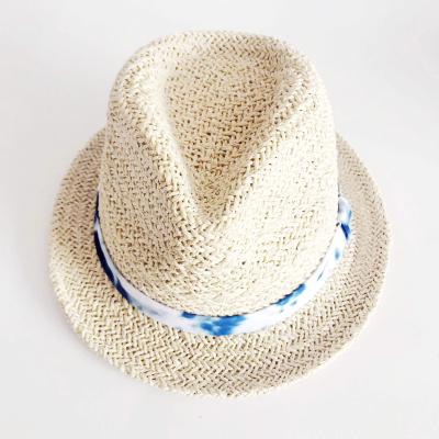 China Image Hand - Vellum Wholesale Custom Fedora Hats Panama Hats Trilby Hats for sale