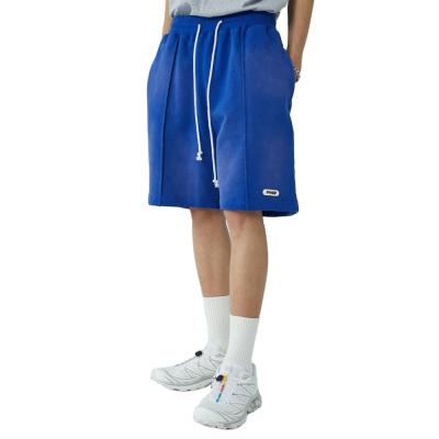 China Anti-wrinkle FMG Horseshoe Embroidered Loose Women Sweatpants Men's Basketball Shorts for sale