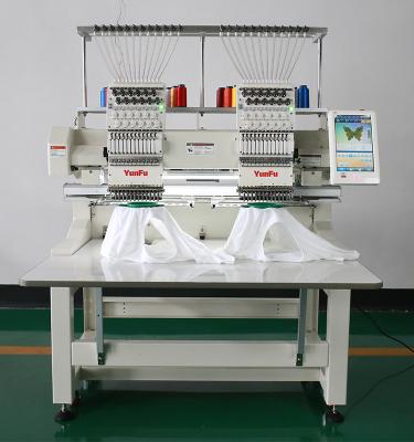 China Flat popular high quality hat/shirt/home use embroidery machine e900 computerized programmable embroidery machine with Dahao system for sale