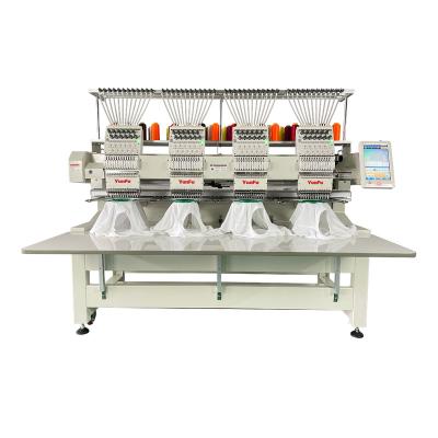 China Garment shops fully automatic price 2022-WholesaleFactory fully automatic industrial 4heads two heads embroidery machine for sale