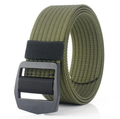 China Fashion Belt Durable Elastic Military Outdoor Woven Fabric Belts Running Waistband Elastic For Jeans for sale