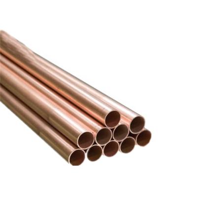 China Wholesale Copper Pipe Factory Diameter Water Tube Straight Copper Tube 6-10mm for sale