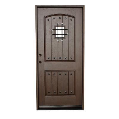 China Fangda Modern Arch Top 2 Panel Home Door Style Interior Steel Folding Balcony Bathroom Commerical Doors for sale