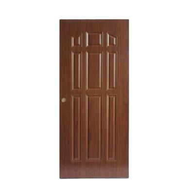 China Fangda modern panel design economic high quality hdf door for sale