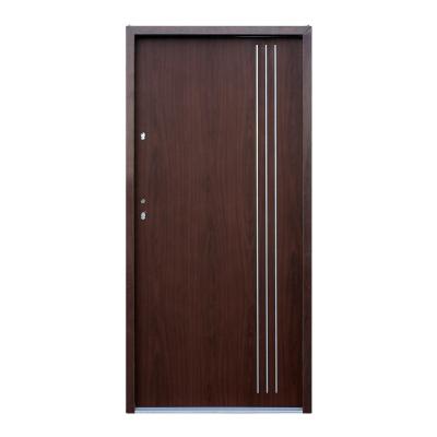 China Fangda modern interior door teak door designs entry glass door catalog for sale