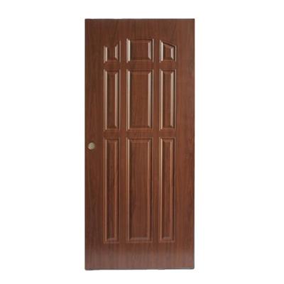 China Fangda Hot Sale Fancy Door Modern Steel Wood Panel Door Design Interior Doors for sale