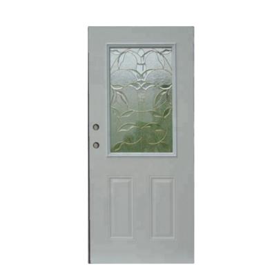 China Fangda modern lite full glass door jamaica best prices for sale