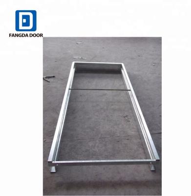 China Modern Knock Down Door Frame , Galvanized Steel Door Frame for sale