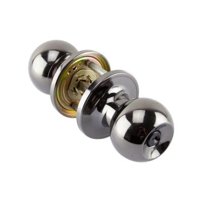 China Door Latch Manufacturer 587 Round Ball Door Lock Knob Tubular Cylindrical Door Lock Wholesale High Quality Widely Used for sale