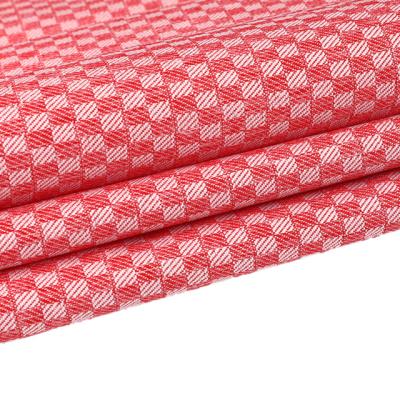 China Waterproof Cationic Roman Checked Tablecloth And Luggage Fabric for sale