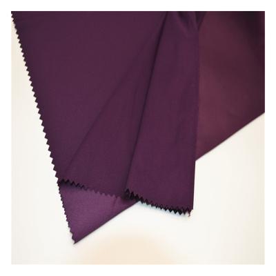 China Eco-friendly Stretch Hotsales Soft And Soft Purple Matte Stretch Dyed Waterproof Elastic Stretch Fabric for sale