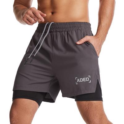 China Men Sustainable Outdoor Active Basketball Sports Running Workout Shorts With Pockets for sale