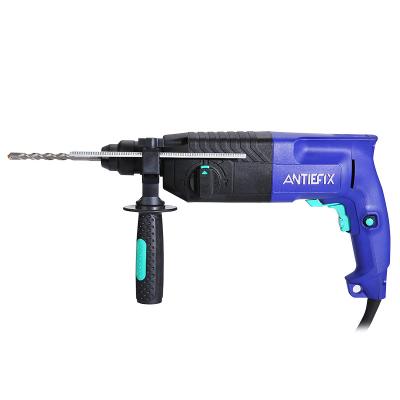 China ANTIEFIX Durable Power Drill with SDS PLUS Chuck Rotary Hammer and Hammer 24mm Triple Function Power Drills Machine for sale