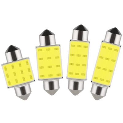 China High quality cob festoon LED bulb c5w license plate light led bulb 31/36/39/41mm car roof light for sale