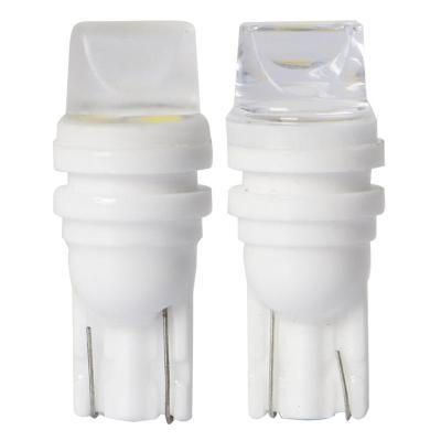 China Factory Direct Ceramic+epoxy 2835 Chip 3SMD Width Lamp W5W DC 12V Led Bulb T10 LED Color Dome Light for sale