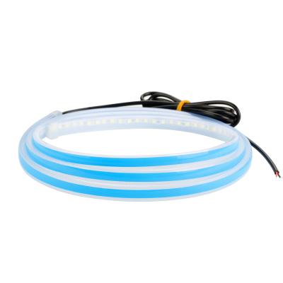 China Car Hood Flexible Led Strip Light 12V Daytime Running Lights Decoration From Hood Strip Lights DIY Manufacturer Long Light Atmospere Auto Backlight Lamp for sale