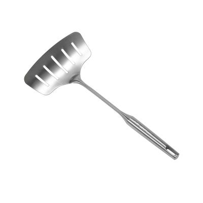 China Long Handle Viable Wholesale Stainless Steel Turner Fish Spatula Stainless Steel Turner Fish Spatula for sale